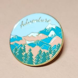Enamel Adventure Pin